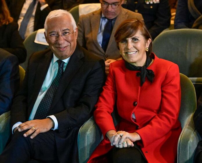 António Costa e a mulher, Fernanda Tadeu 