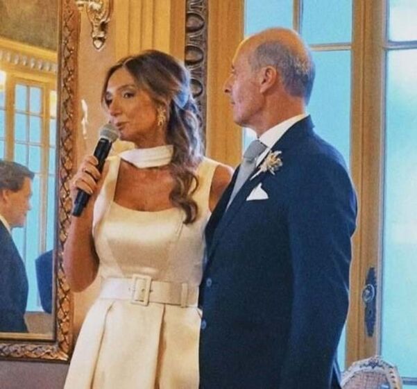 Casamento do pai de Carolina Patrocínio