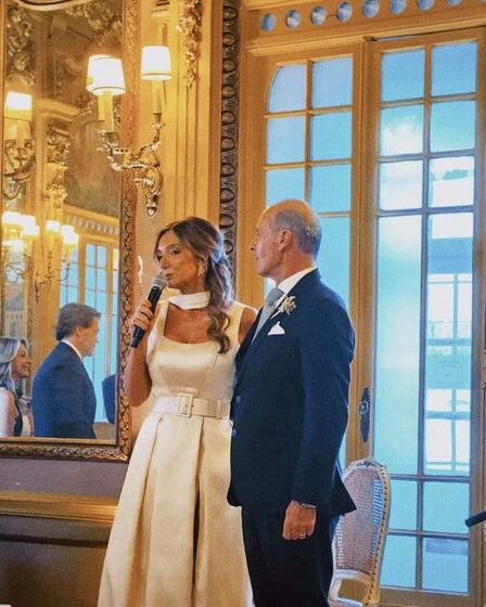 Casamento do pai de Carolina Patrocínio