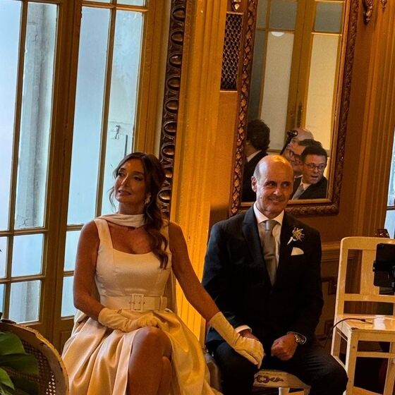 Casamento do pai de Carolina Patrocínio