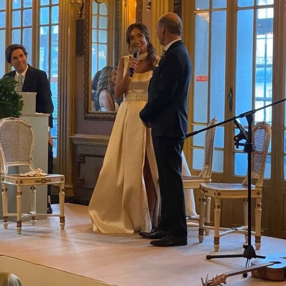 Casamento do pai de Carolina Patrocínio