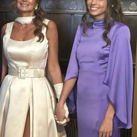 Casamento do pai de Carolina Patrocínio