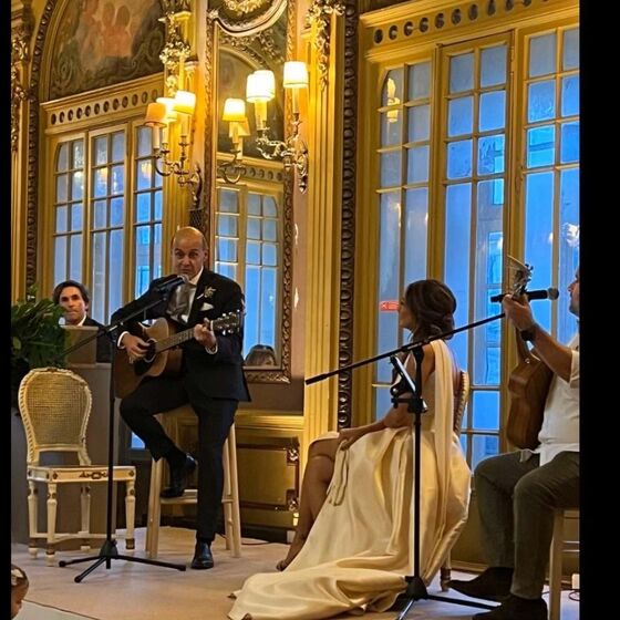 Casamento do pai de Carolina Patrocínio