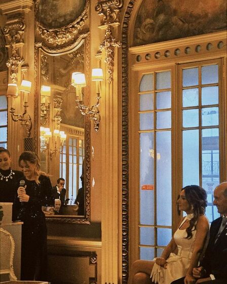 Casamento do pai de Carolina Patrocínio