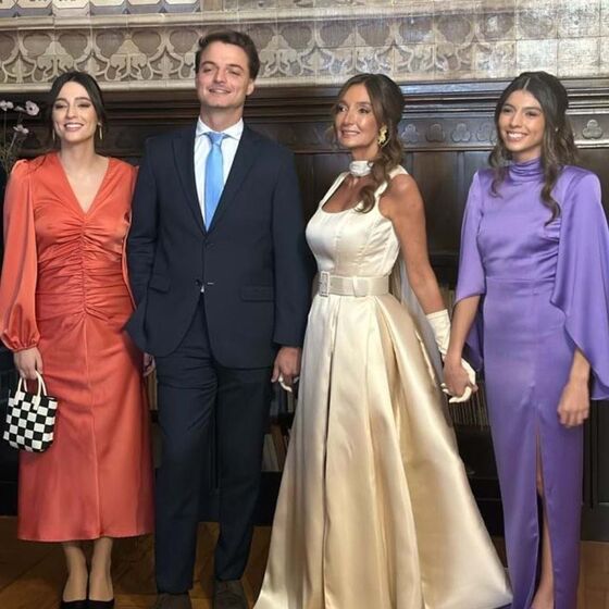 Casamento do pai de Carolina Patrocínio