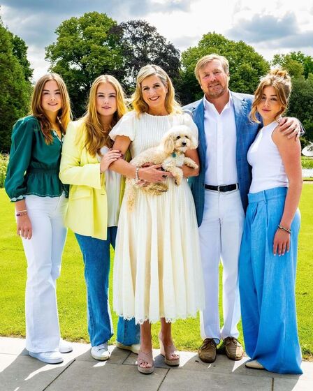 Família de Guilherme e Máxima dos Países Baixos