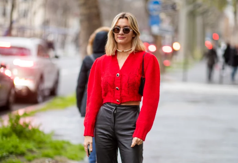 Casacos vermelhos são tendência
