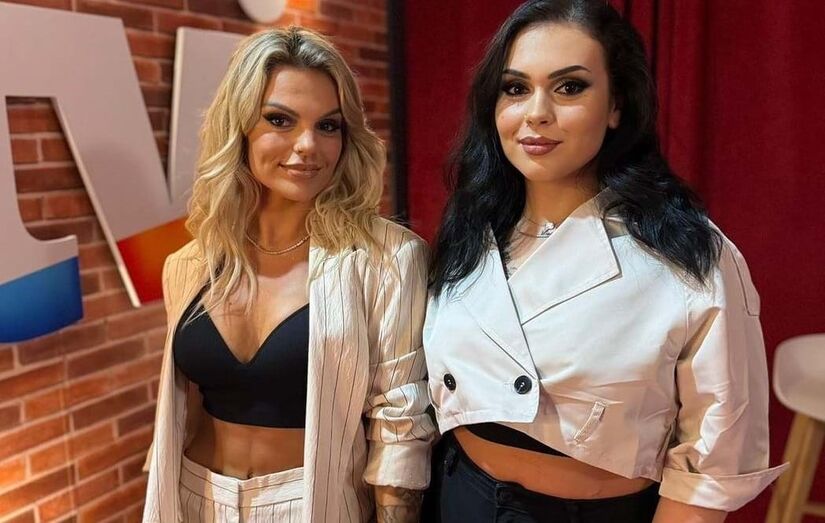 Carina e Fanny Rodrigues