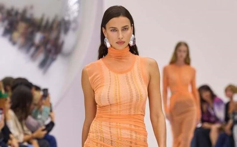 Irina Shayk, Missoni, Peach Fuzz