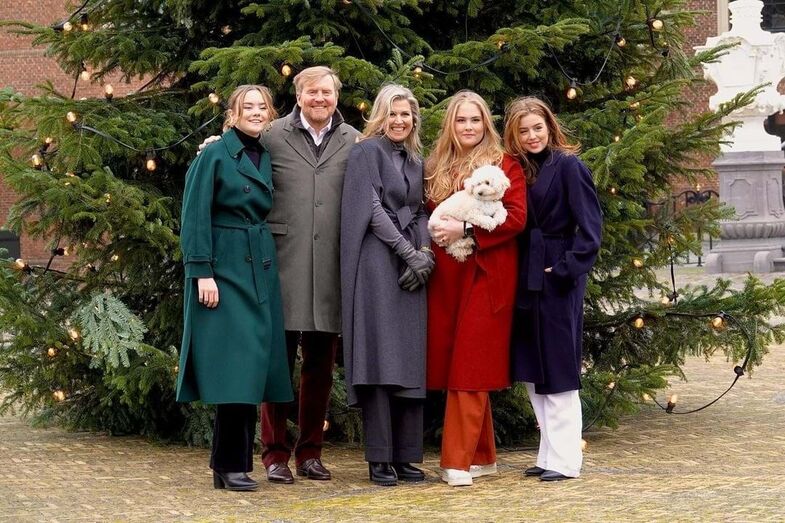 Família de Guilherme e Máxima dos Países Baixos