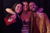 Cristina Ferreira, Catarina Duarte e Ruben Correia no 'Dança'