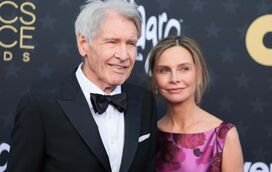 Harrisson Ford fica em lágrimas a falar da companheira, a atriz Calista Flockhart