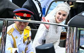 Príncipe Abdul Mateen do Brunei deu o nó em casamento luxuoso de 10 dias