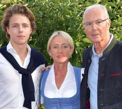 Antecipa-se 'guerra' pela herança de Franz Beckenbauer, o homem que viveu dois romances em paralelo