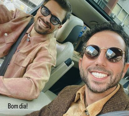 A primeira foto: Cristina Ferreira diverte-se com João Monteiro na noite de Lisboa