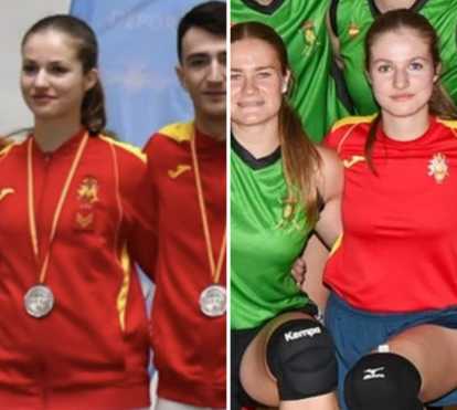 Princesa Leonor mostrou a sua veia desportiva em torneio de jovens militares