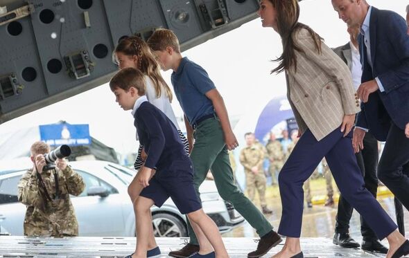 príncipe George, príncipe Louis, príncipe William, Kate Middleton