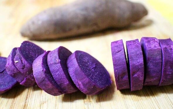 Batata doce roxa
