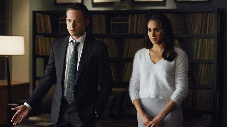 Meghan Markle, Patrick J. Adams, Suits