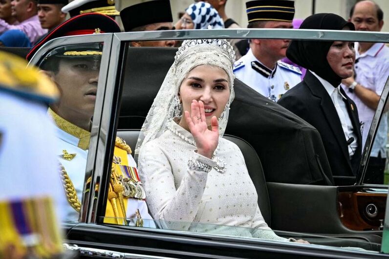 Casamento, príncipe Abdul Mateen, Anisha Rosnah, Brunei