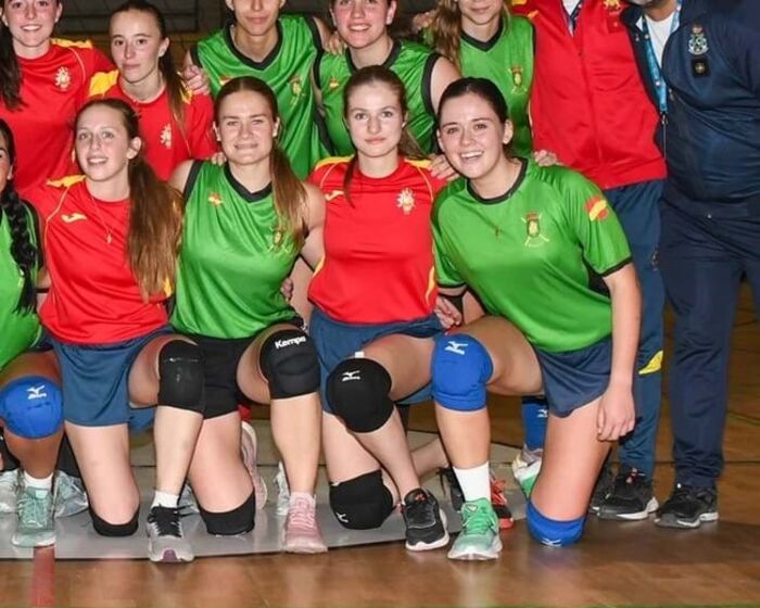 princesa Leonor, torneio militar, voleibol