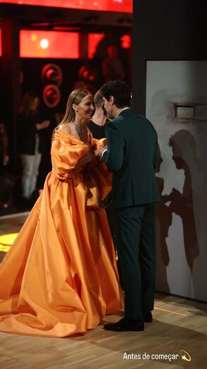 Cristina Ferreira e Bruno Cabrerizo no 'Dança'