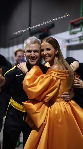 Cristina Ferreira e Bernardo Sousa no 'Dança'