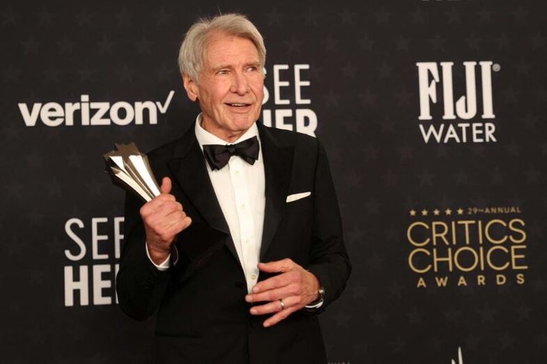 Calista Flockhart, Harrison Ford 