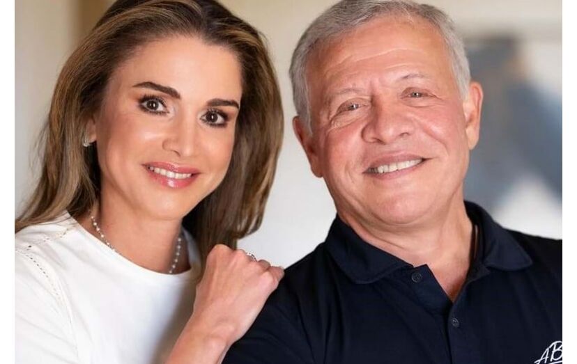 Rainha Rania e Abdullah