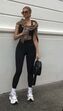 Leggings de Cintura Subida