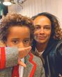 Isabel dos Santos com o filho