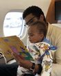 Sindika Dokolo com o filho