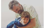 Pedro Nuno Santos com o filho