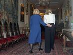 Rainha Camilla e Olena Zelenska