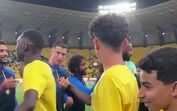 Anda cá, dá um beijinho ao teu pai, pá, Cristiano Ronaldo chama por Cristianinho... mas ele seguiu em frente