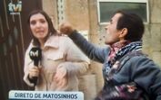 Repórter Ticiana Xavier agredida durante direto para o 'Dois às 10' da TVI