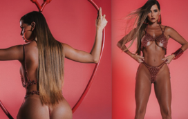 A rainha do Carnaval chegou! Deborah Secco já treina para sambódromo e está tudo à vista