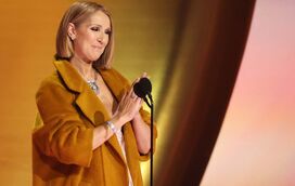 Celine Dion faz aparição surpresa nos Grammy, em plena luta contra doença grave: "Estou muito contente por estar aqui"