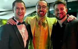 Eles são os novos melhores amigos. Francisco Monteiro aproxima-se de Bernardo Sousa e Flávio Furtado