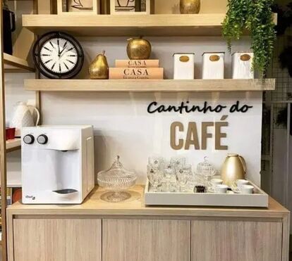 O cantinho do café em sua casa! As melhores máquinas e acessórios para quem não dispensa um expresso ou galão de profissional