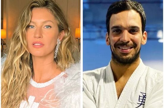 Gisele Bundchen com o novo namorado