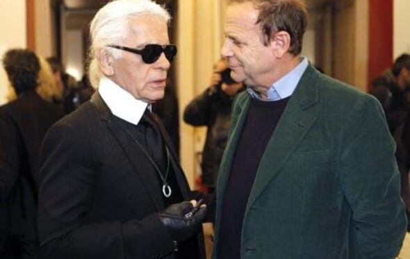 Banier e Karl Lagerfeld 
