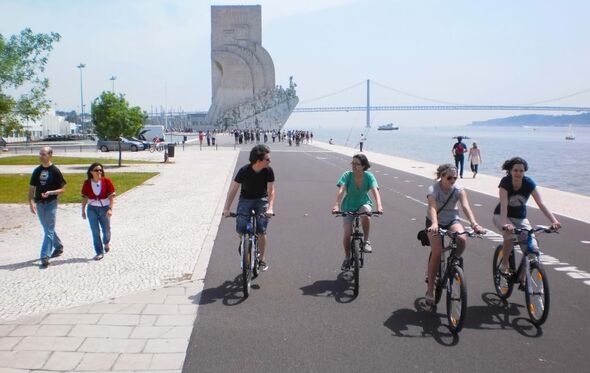 Passeio na zona de Belém