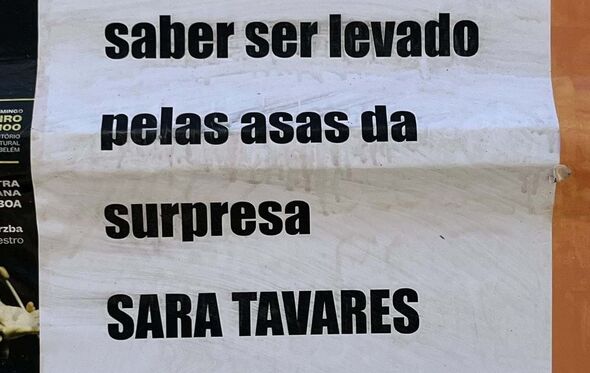Frases de Sara Tavares em Lisboa