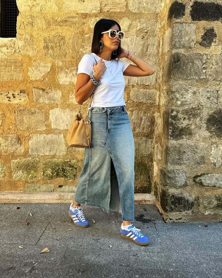 Saia de ganga com básicos