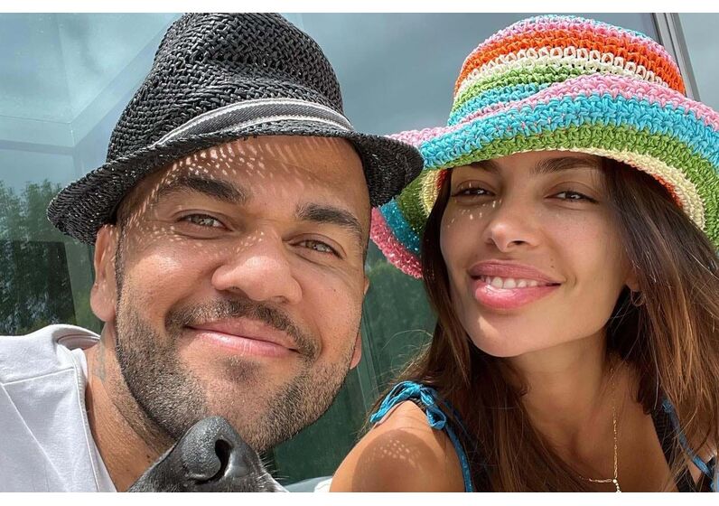 Joana Sanz e Dani Alves