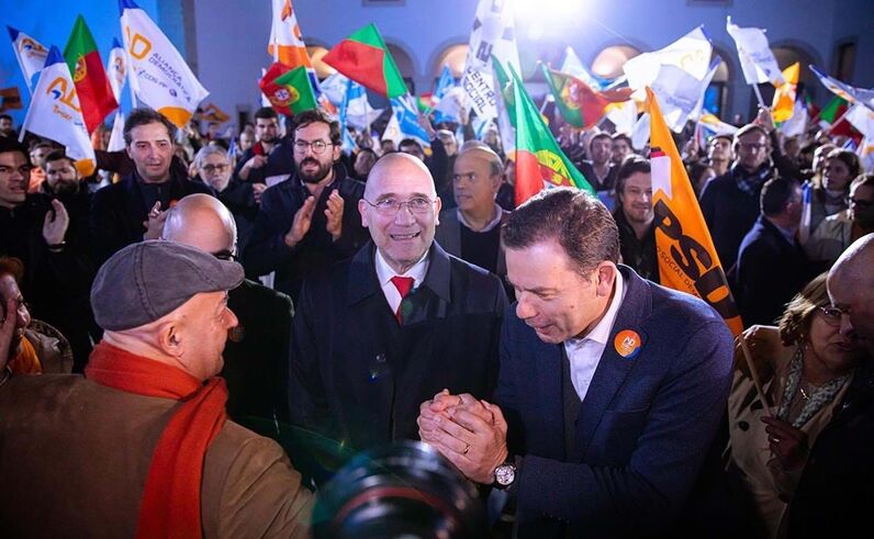 Pedro Passos Coelho e Luís Montenegro