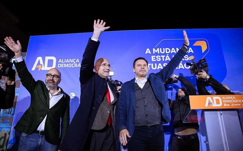 Pedro Passos Coelho e Luís Montenegro