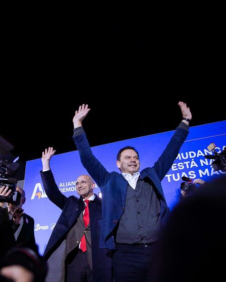Pedro Passos Coelho e Luís Montenegro