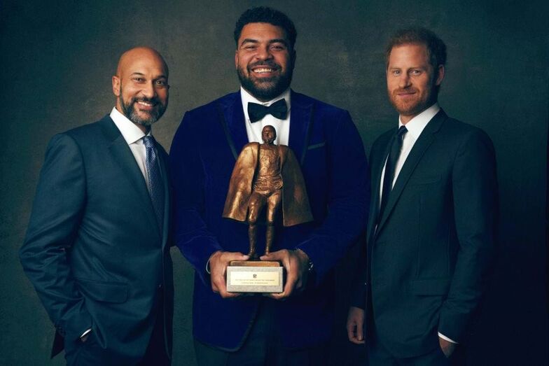 Keegan-Michael Key, Cameron Hayward, príncipe Harry, NFL Honors